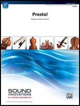 Presto! Orchestra sheet music cover